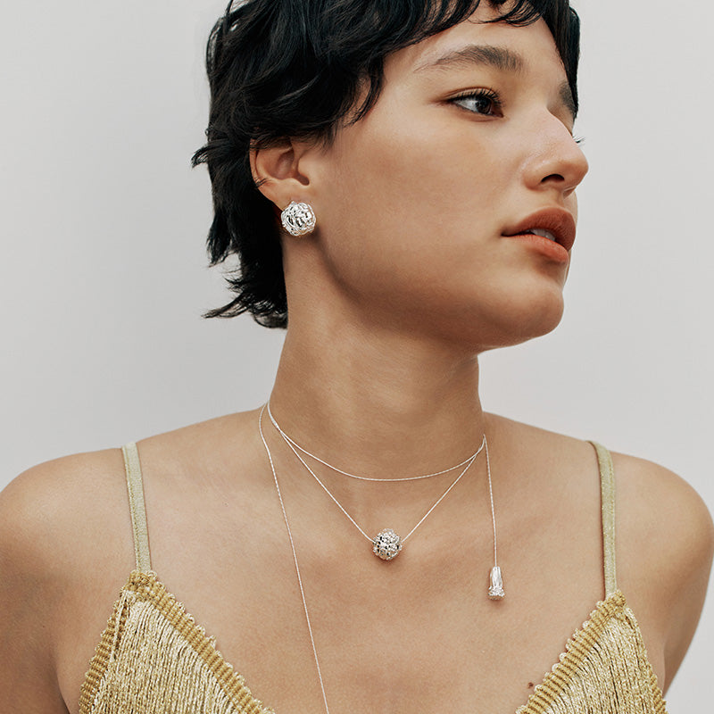 Tweeds tassel necklace
